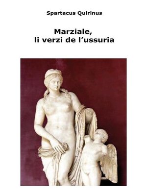 cover image of Marziale, li vèrzi de l'ussuria